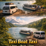 Taxi Boat Taxi Lake Arenal transportation between Monteverde and La Fortuna scenic boat transfer